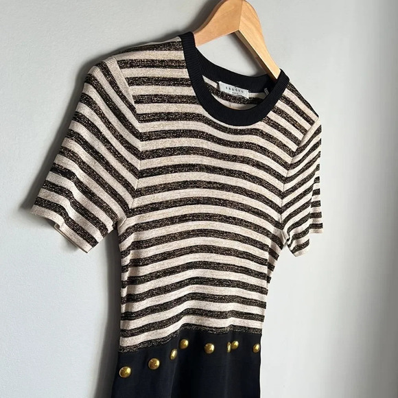 SANDRO Redlake stretch-knit dress - Picture 7 of 16